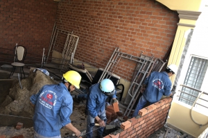 Sửa nhà cấp 4 thành nhà 2 tầng Quận 8